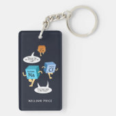 Chemie Gag Funny Science Teacher Birthday Schlüsselanhänger (Rückseite)