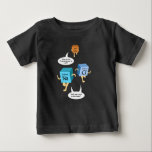 Chemie Gag Science Teacher Baby Birthday Baby T-shirt<br><div class="desc">Chemistry Gag Science Teacher Baby Birthday Baby T - Shirt. Perfekt für zukünftige Chemiker oder Wissenschaftslehrer. Ein lustiger,  periodischer Tischfuchser</div>