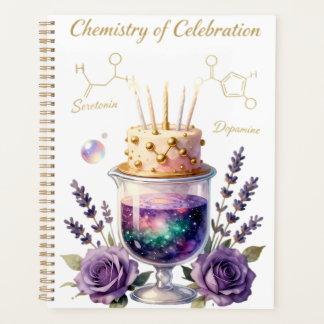Chemie Geburtstagsfeier Kolben und Blumenschmuck C Planer