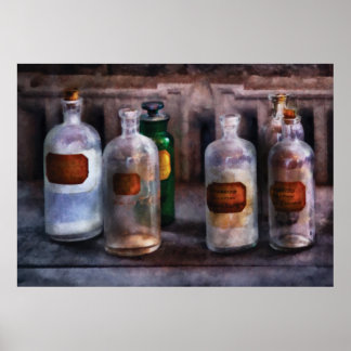 Chemie - gesättigte Lösungen Poster
