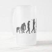 Chemie-Geschenke Forscher der chemischen Formel Mattglas Bierglas (Vorderseite Links)