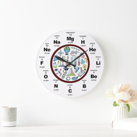 Chemie Große Wanduhr (Zuhause)