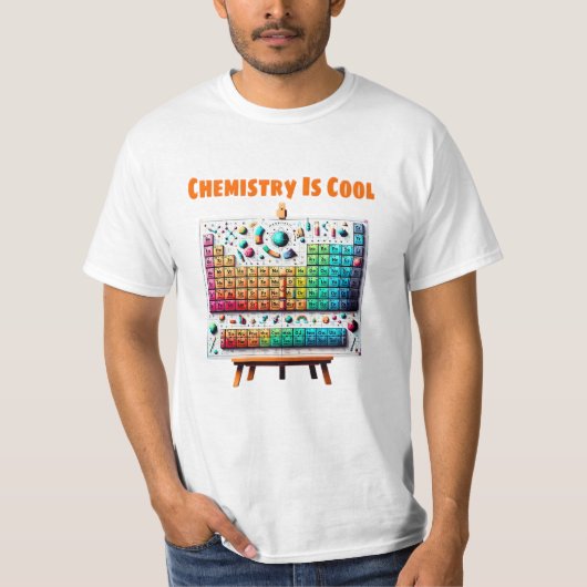 Chemie ist Cool T-Shirt (Vorderseite)
