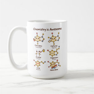 Chemie ist großartig   Lustiger Chemie-Tag der Wis Kaffeetasse