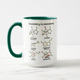 Chemie ist großartig   Lustiger Chemie-Tag der Wis Tasse