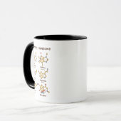 Chemie ist großartig | Lustiger Chemie-Tag der Wis Tasse (Vorderseite Links)