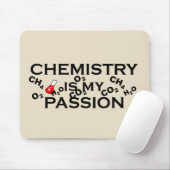 Chemie ist mein leidenschaftliches Zitat von Chemi Mousepad (Mit Mouse)