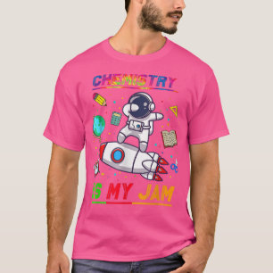 Chemie ist mein Marmorastronaut zurück zur Schule T-Shirt
