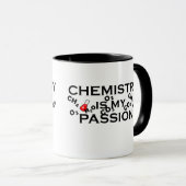 Chemie ist meine Leidenschaft für lustige Zitate v Tasse (VorderseiteRechts)