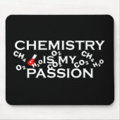 Chemie ist meine Leidenschaft Mousepad (Vorne)