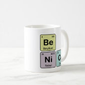 Chemie ist Nizza Kaffeetasse (VorderseiteRechts)