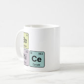 Chemie ist Nizza Kaffeetasse (Vorderseite Links)