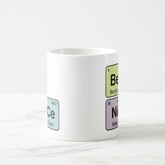 Chemie ist Nizza Kaffeetasse (Mittel)