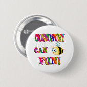 Chemie ist Spaß Button (Vorne & Hinten)