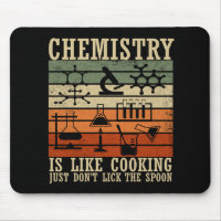 Chemie ist wie das Kochen Vintager Chemiker