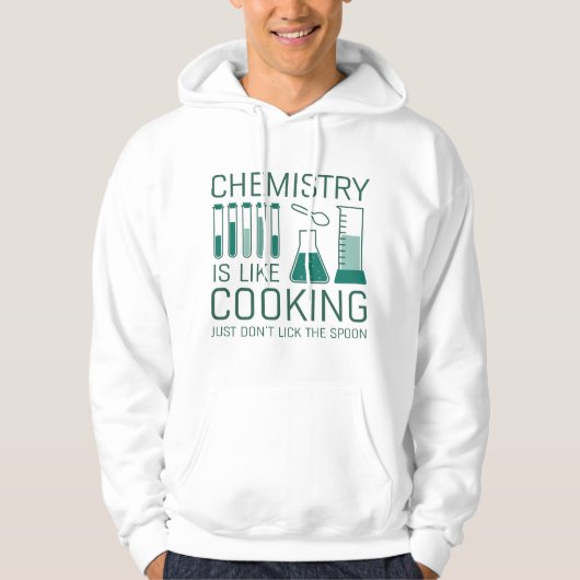 Chemie ist wie Kochen Hoodie (Vorderseite)