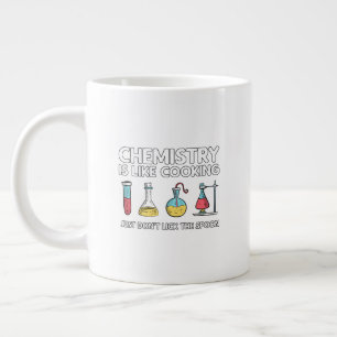 Chemie ist wie Kochen Jumbo-Tasse
