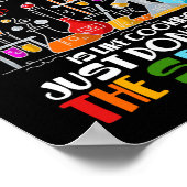 Chemie ist wie Kochen, lecken Sie einfach nicht Lö Poster (Ecke)