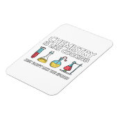 Chemie ist wie Kochen Magnet (Linke Seite)