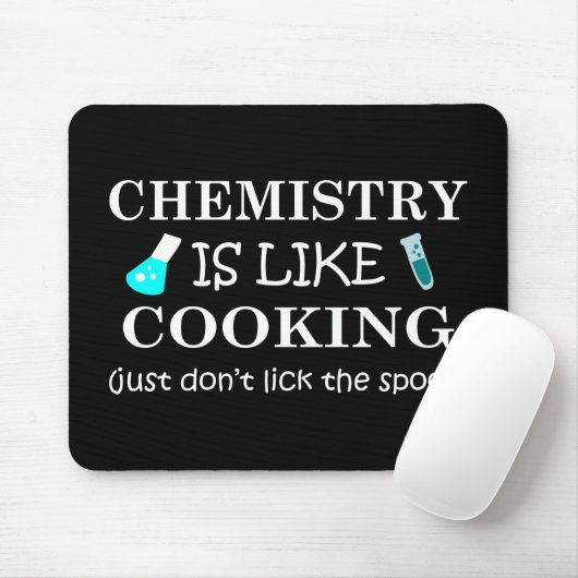 Chemie ist wie Kochen Mousepad (Mit Mouse)
