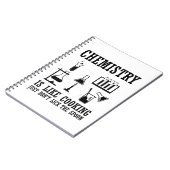 Chemie ist wie Kochen Notizblock (Linke Seite)