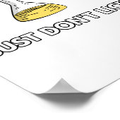 Chemie ist wie Kochen Poster (Ecke)