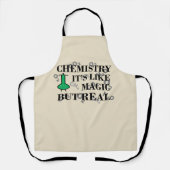 Chemie ist wie Magie, aber real Schürze (Vorderseite)