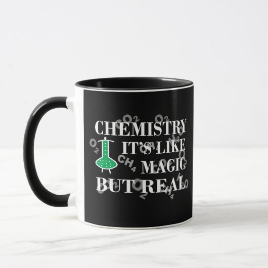 Chemie ist wie Magie, aber real Tasse (Links)