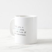 Chemie Joke - Funny Chemistry Quotes Kaffeetasse (Vorderseite Links)