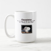 Chemie - Kapitalverbrechen in Ihrer Garage (Tasse) Kaffeetasse (Links)