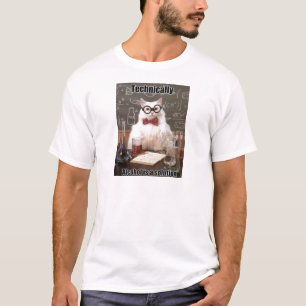 Chemie-Katze Meme Alkohol T-Shirt