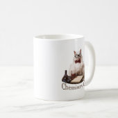 Chemie-Katze (von memes 9gag reddit) Kaffeetasse (VorderseiteRechts)