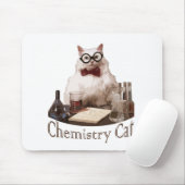 Chemie-Katze (von memes 9gag reddit) Mousepad (Mit Mouse)
