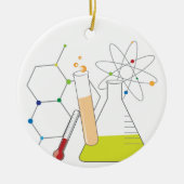 Chemie Keramik Ornament (Vorne)