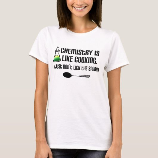 Chemie-Kochen T-Shirt (Vorderseite)