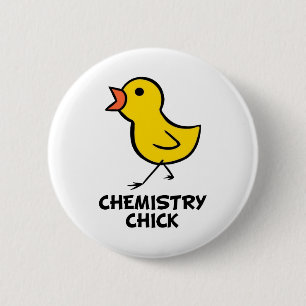 Chemie-Küken Button