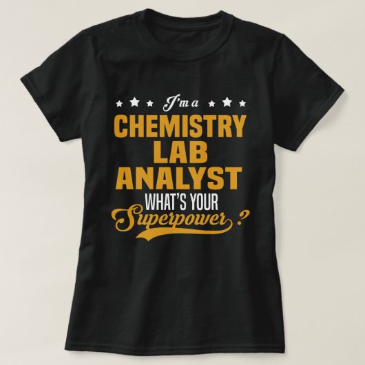 Chemie Labrador Analyst T-Shirt (Design vorne)