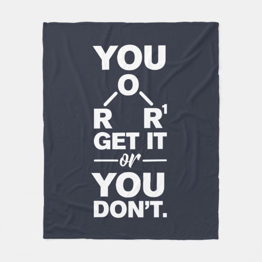 Chemie-Labrador Fleecedecke (Vorderseite)