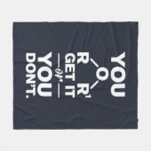 Chemie-Labrador Fleecedecke (Vorderseite (Horizontal))