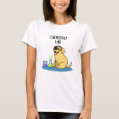 Chemie Labrador Funny Labrador Dog Pub T-Shirt (Vorderseite)
