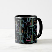 Chemie Labrador Lines Tasse (VorderseiteRechts)