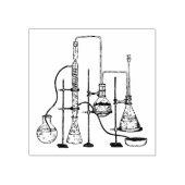 Chemie Labrador Science Gummistempel (Prägung)