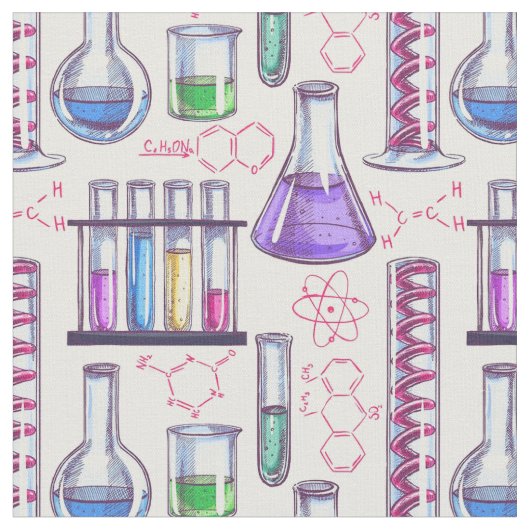 Chemie-Labrador Stoff (Nahaufnahme)