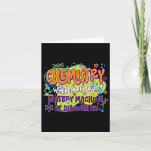 Chemie Labrador Woche 2025 Mystery Machine of Diag Karte