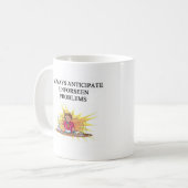 Chemie-Labradorexplosion Kaffeetasse (Vorderseite Links)