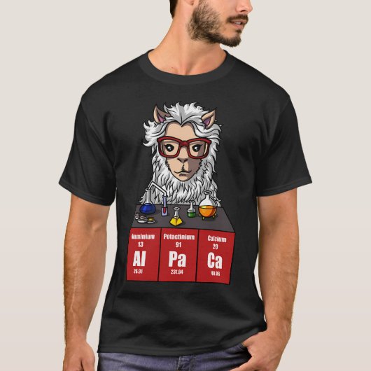 Chemie-Lama T-Shirt (Vorderseite)
