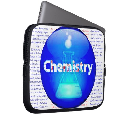 "Chemie" Laptopschutzhülle (Vorne Rechts)