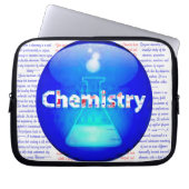 "Chemie" Laptopschutzhülle (Vorderseite)