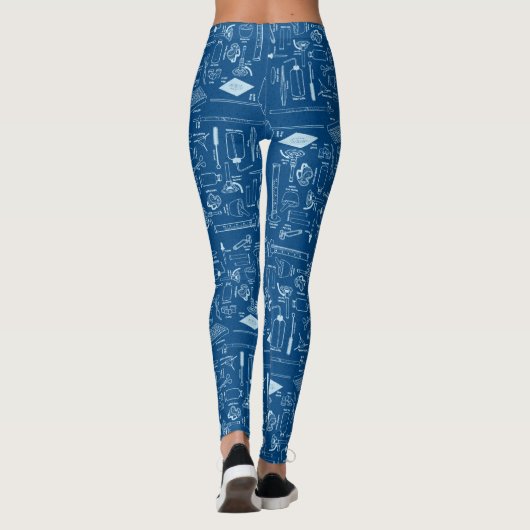 Chemie Leggings (Rückseite)