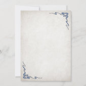 Chemie-Lehrer Hochzeitseinladungen Einladung (Rückseite)